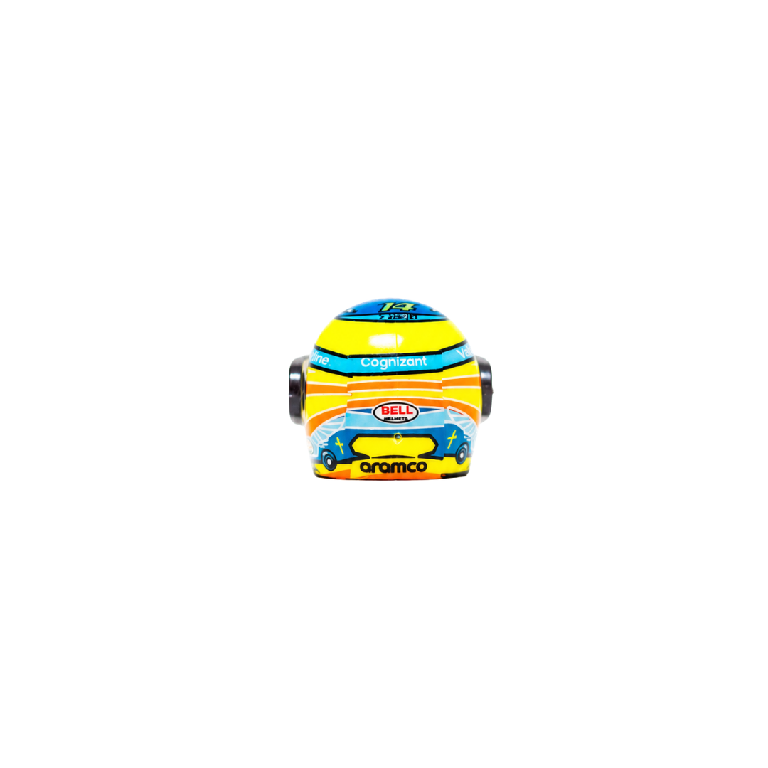 Fernando Alonso Custom Minifig Helmet