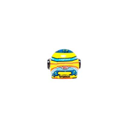 Fernando Alonso Custom Minifig Helmet