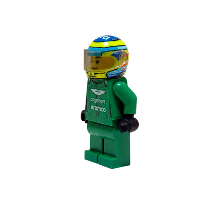 Fernando Alonso Custom Minifig Helmet