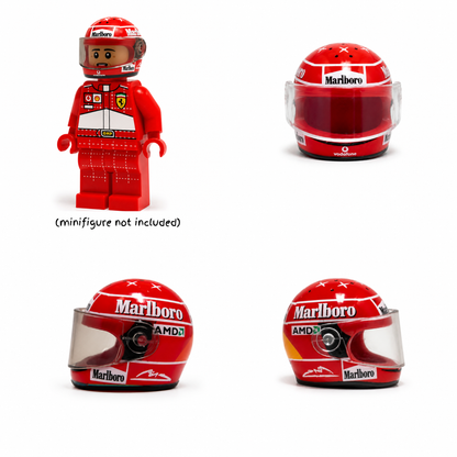 F1 Custom Minifig Helmets