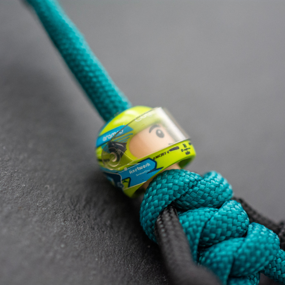 Limited Edition Fernando Alonso Racing Paracord Buddy Keychain