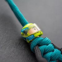 Thumbnail for Limited Edition Fernando Alonso Racing Paracord Buddy Keychain