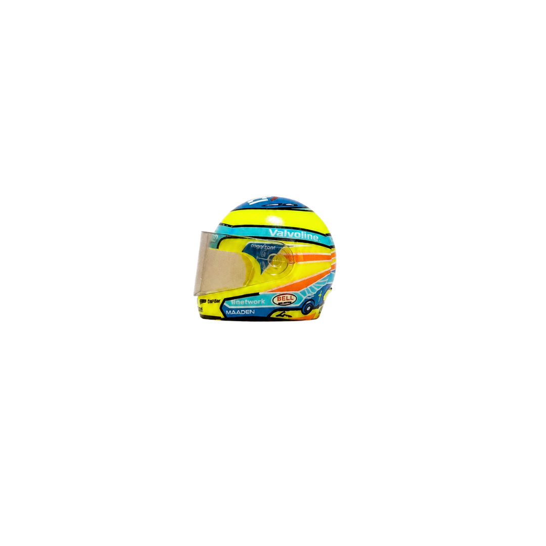 Fernando Alonso Custom Minifig Helmet