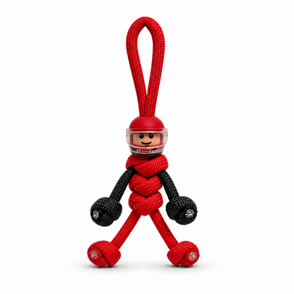 Limited Edition Charles Lerclerc Racing Paracord Buddy Keychain