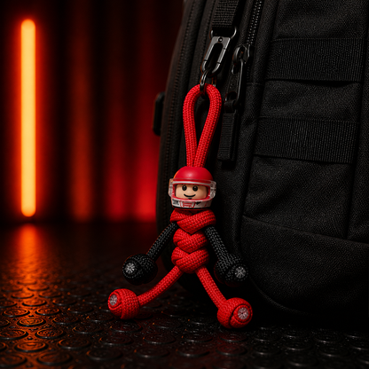 Limited Edition Charles Lerclerc Racing Paracord Buddy Keychain