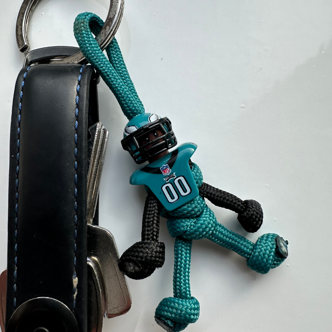 Philadelphia Eagles Paracord Keychain | Paracord Buddy | Worldwide ...