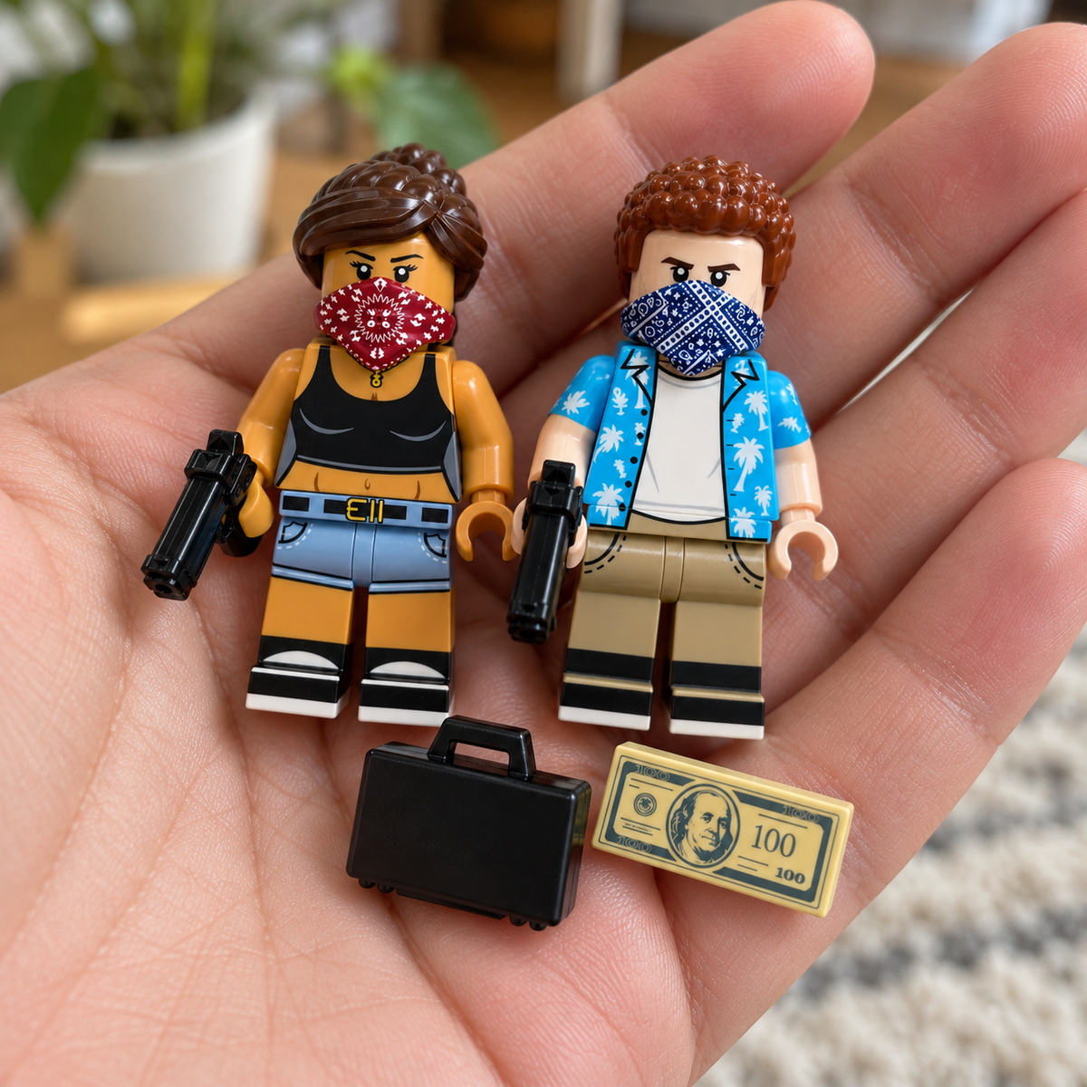 Jason & Lucia Minifigure Set