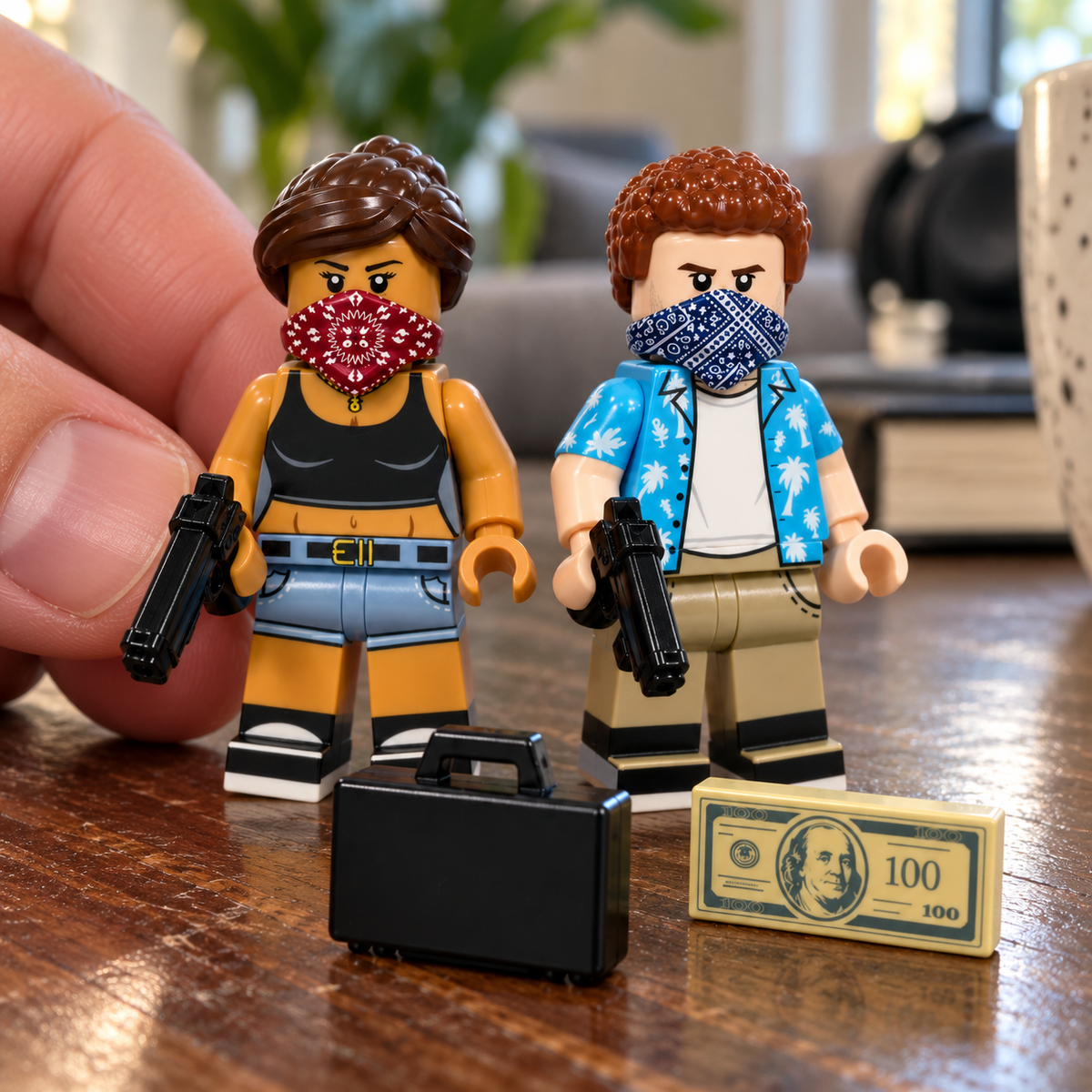 Jason & Lucia Minifigure Set