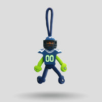 Thumbnail for Seattle Seahawks Paracord Buddy Keychain