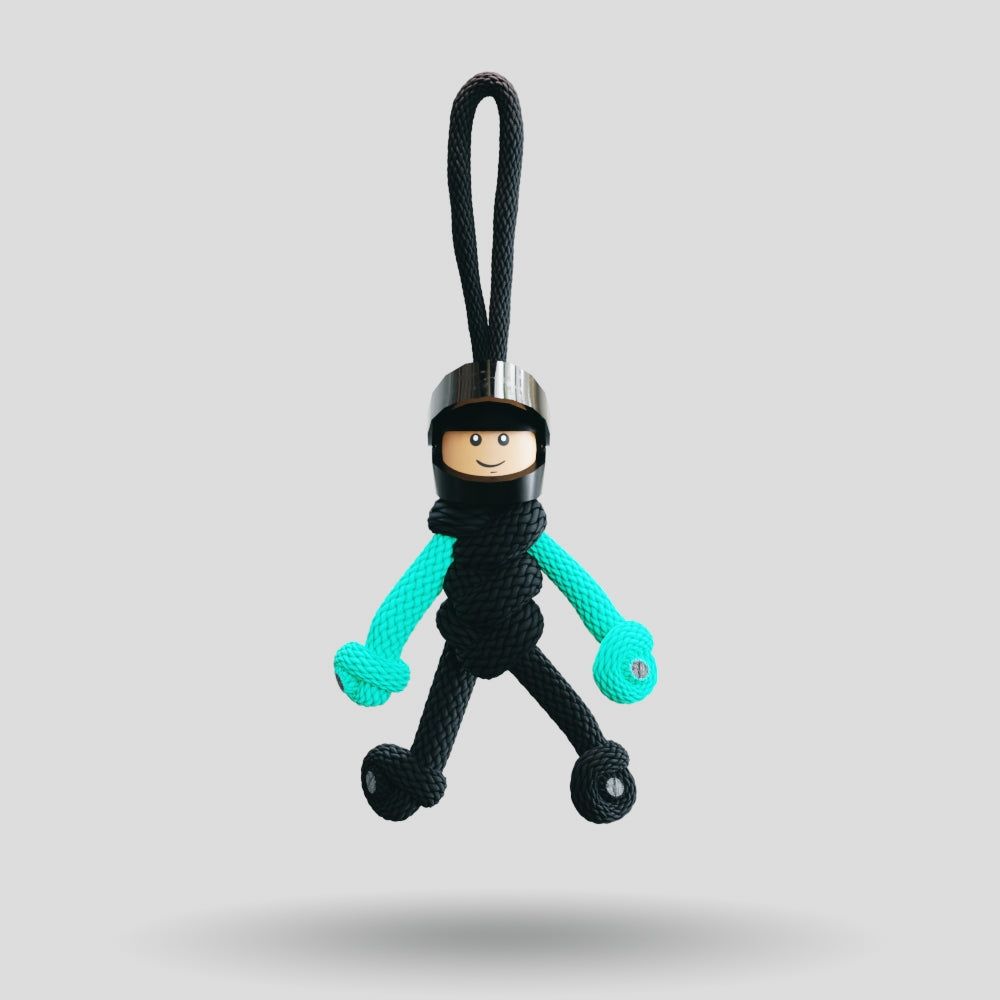Merc Team F1 Motorsport Paracord Buddy Keychain