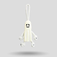 Ghost Paracord Buddy Keychain (Glows In Dark)