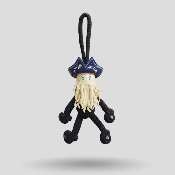 Davy Jones POTC Paracord Buddy Keychain