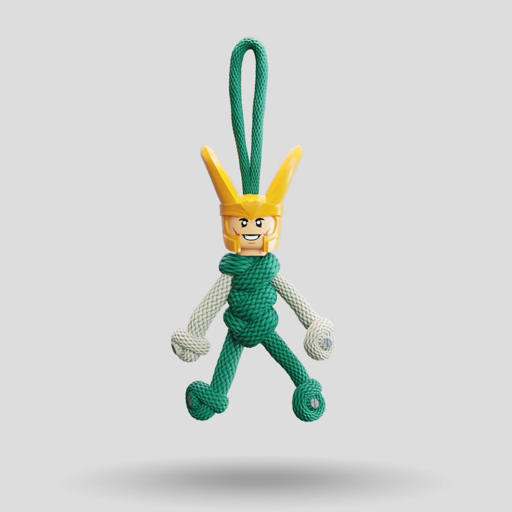 Loki Paracord Buddy Keychain
