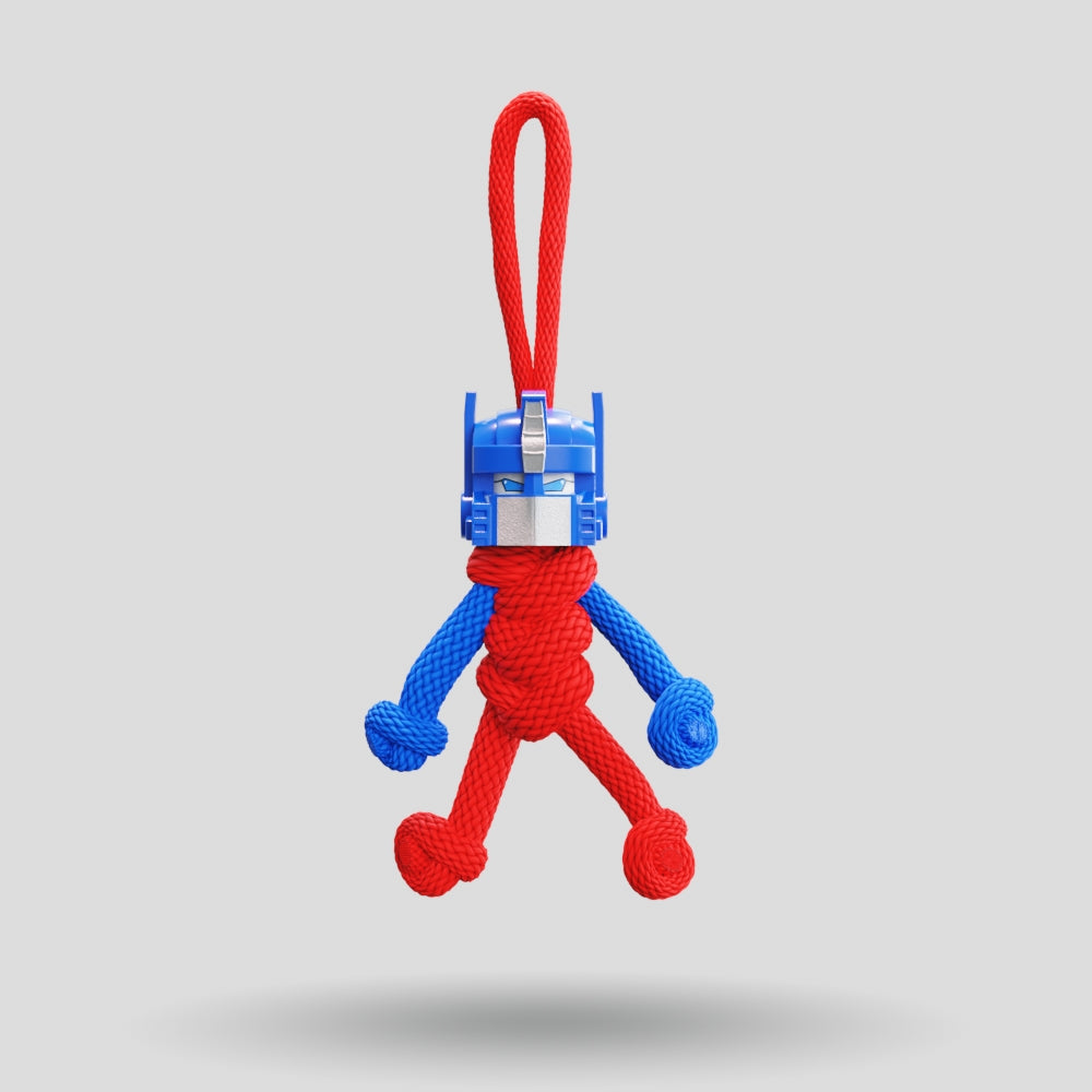 Optimus Prime Paracord Buddy Keychain