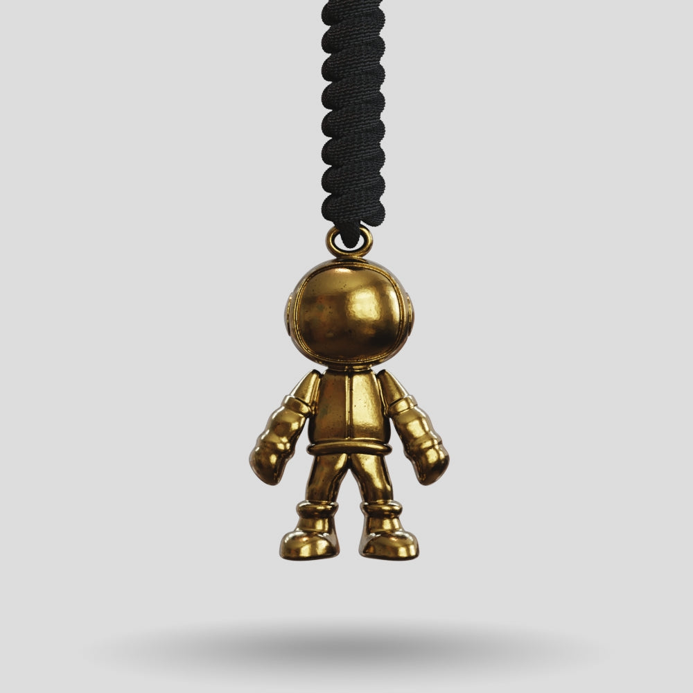 Spaceman Metalseries Paracord Buddy Keychain