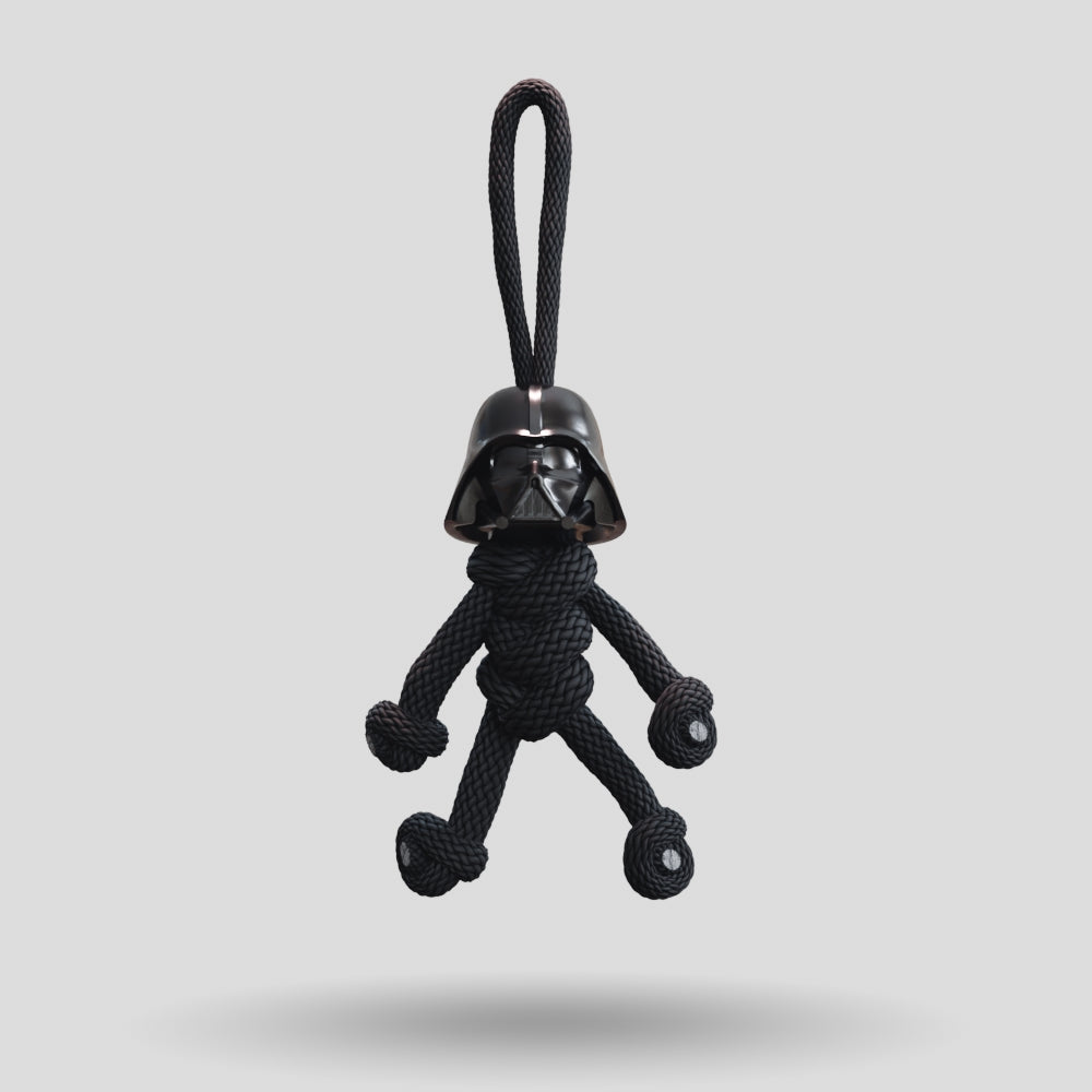 Darth Vader Paracord Buddy Keychain