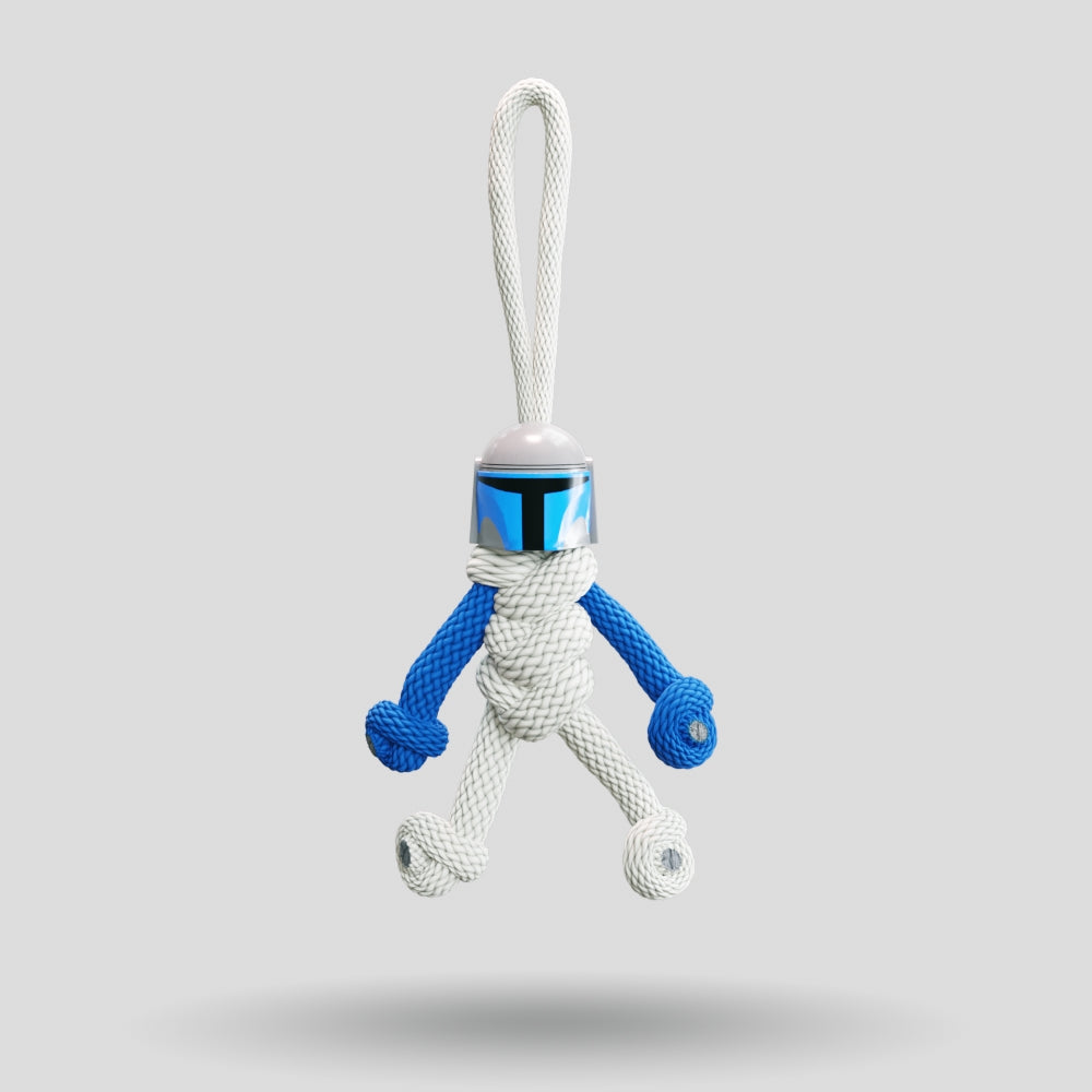 Jango Fett Paracord Buddy Keychain