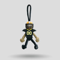 New Orleans Saints Paracord Buddy Keychain