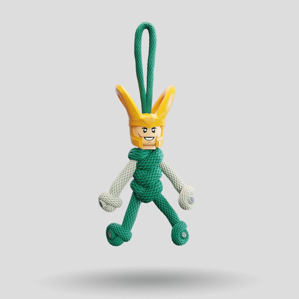 Loki Paracord Buddy Keychain