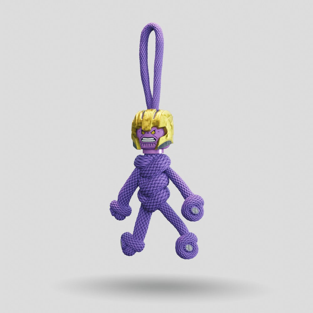 Thanos Paracord Buddy Keychain