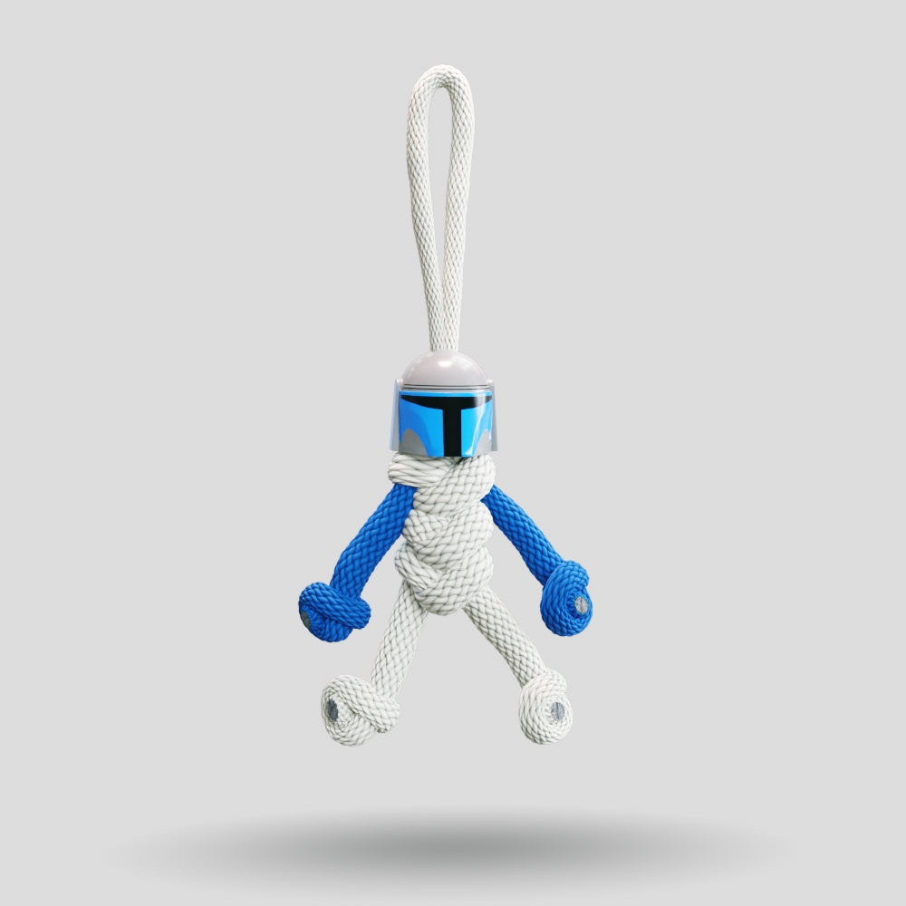 Jango Fett Paracord Buddy Keychain