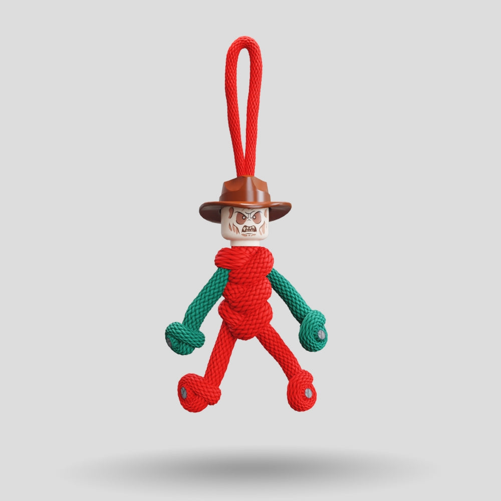 Freddy Krueger Paracord Buddy Keychain
