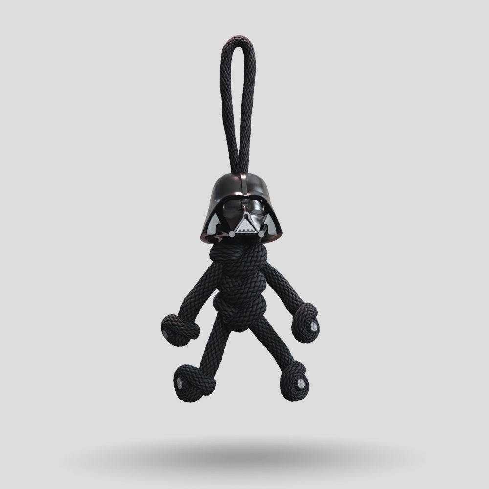 Darth Vader Paracord Buddy Keychain