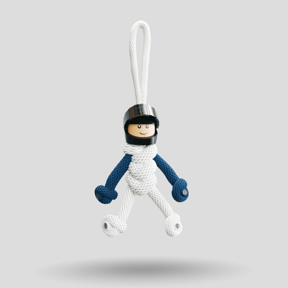 AT Team F1 Motorsport Paracord Buddy Keychain