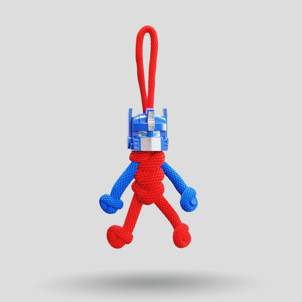 Optimus Prime Paracord Buddy Keychain