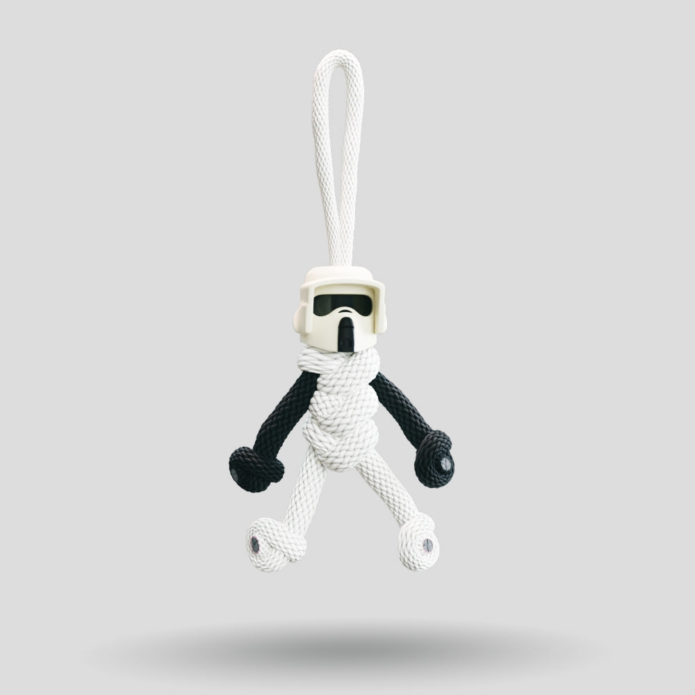 Scout Trooper Paracord Buddy Keychain