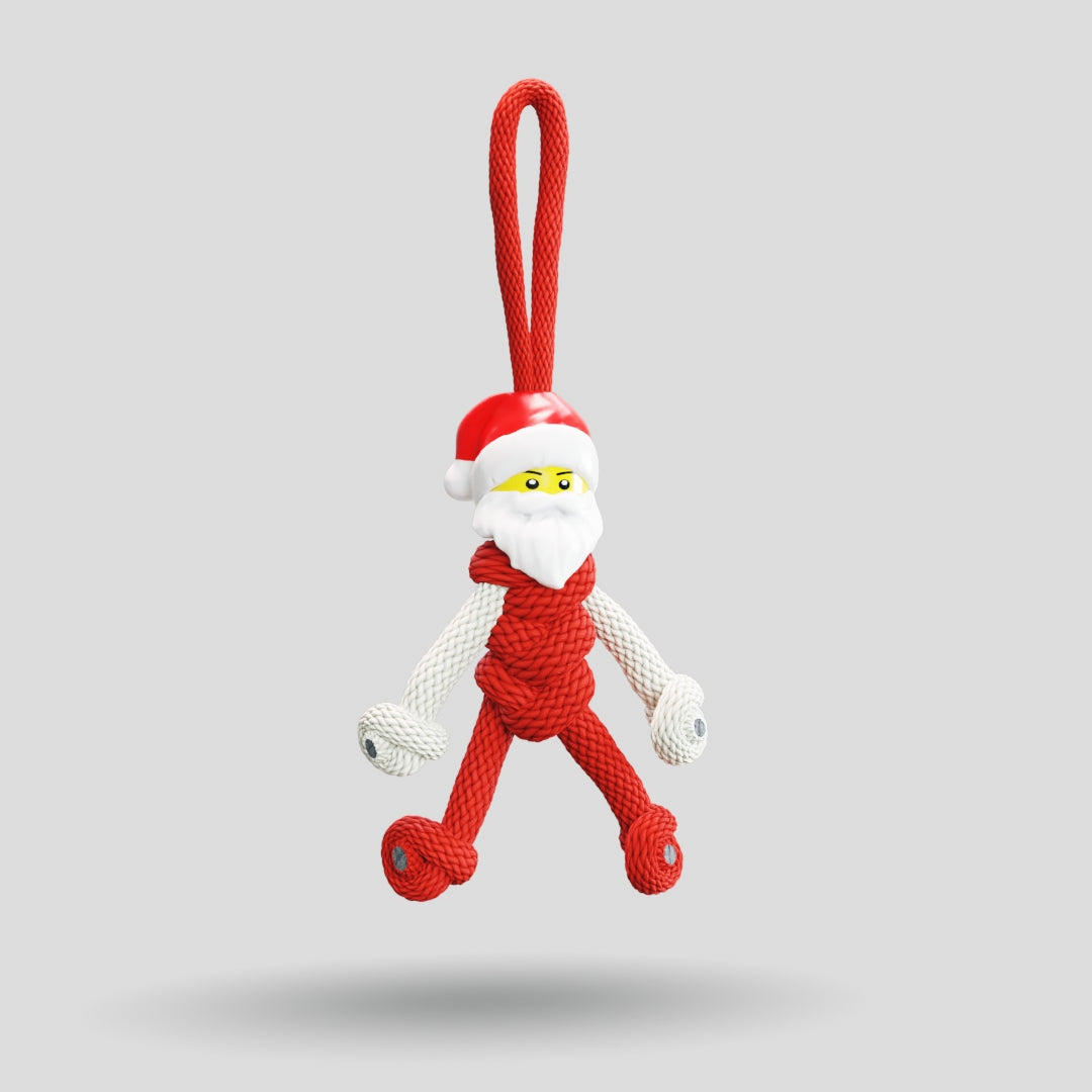 Santa Claus Paracord Buddy Keychain