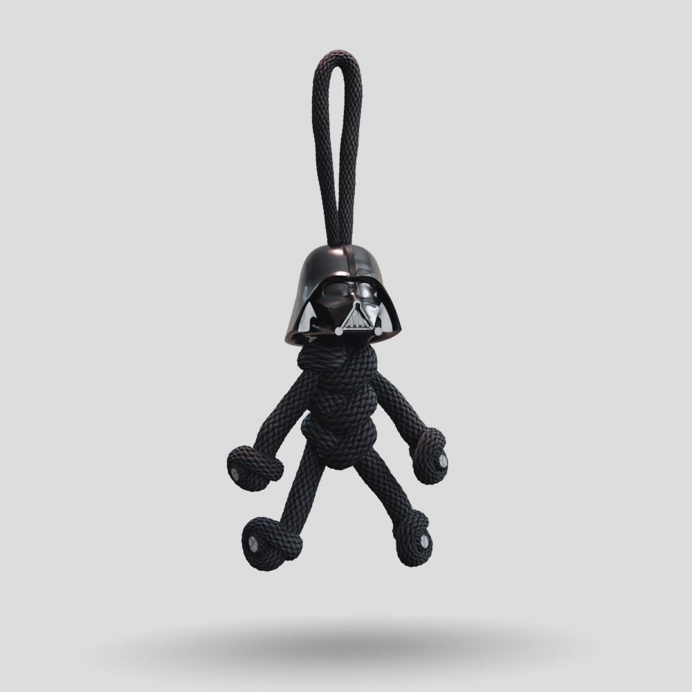 Darth Vader Paracord Buddy Keychain