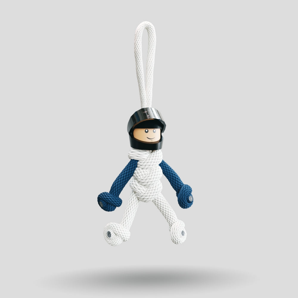 AT Team F1 Motorsport Paracord Buddy Keychain