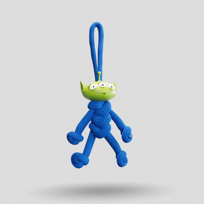 Toy Story Alien Paracord Buddy Keychain