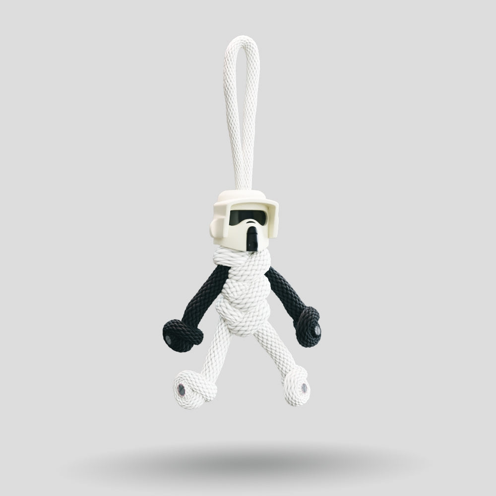 Scout Trooper Paracord Buddy Keychain