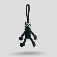 Thumbnail for Black Panther Paracord Buddy Keychain
