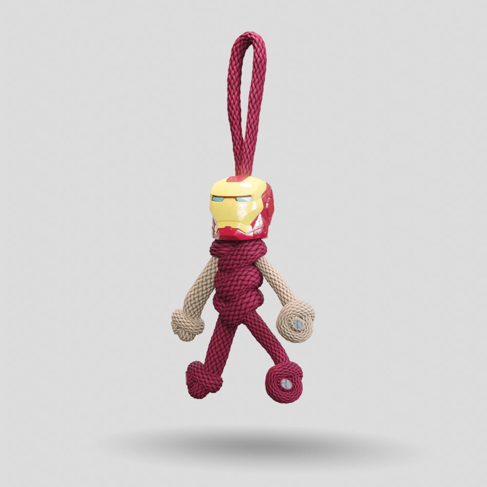 Iron Man Paracord Buddy Keychain