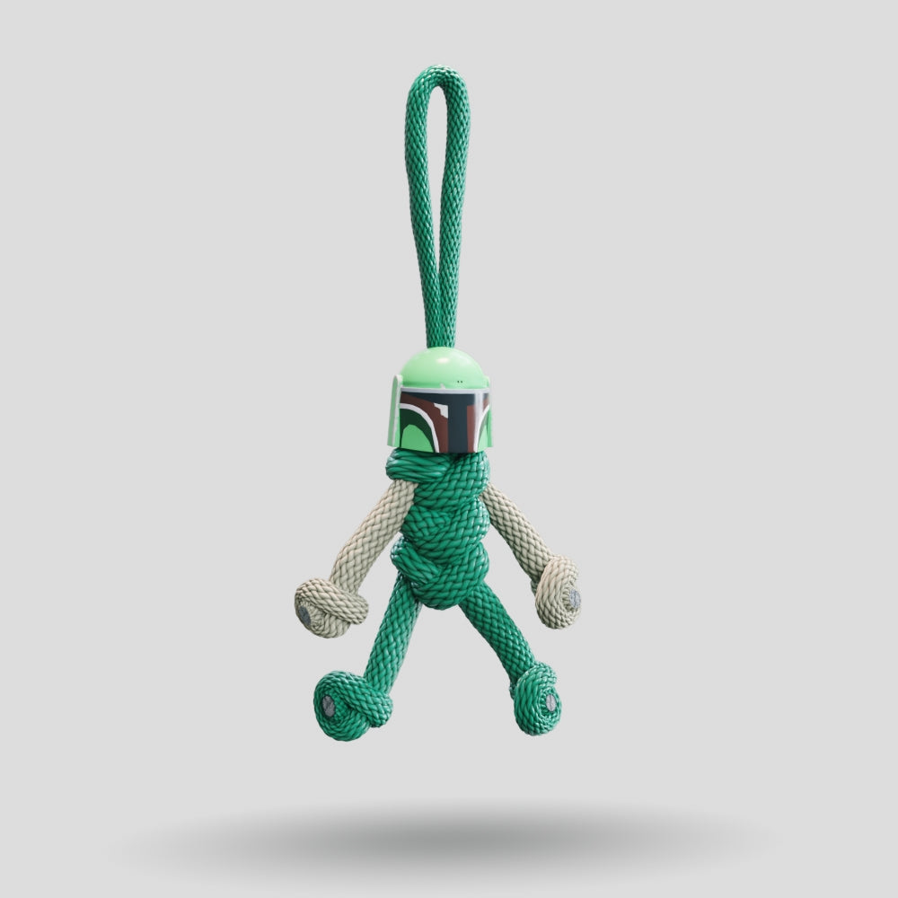 Boba Fett Paracord Buddy Keychain