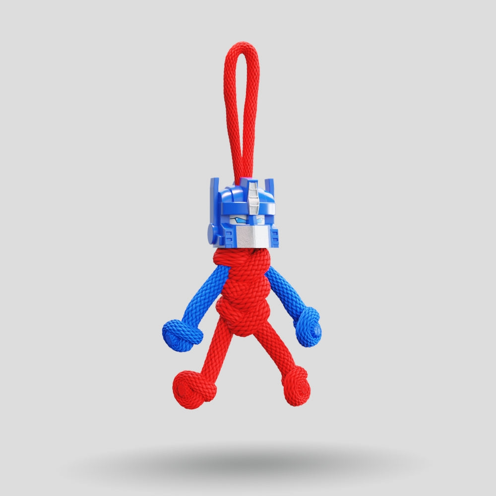 Optimus Prime Paracord Buddy Keychain