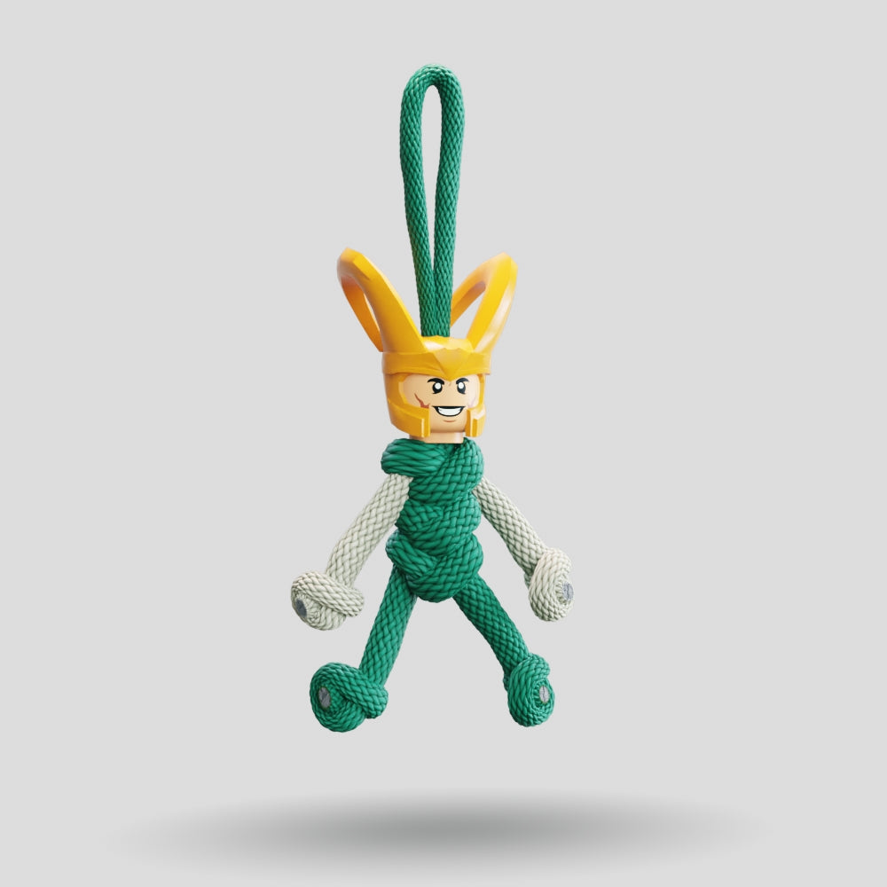 Loki Paracord Buddy Keychain