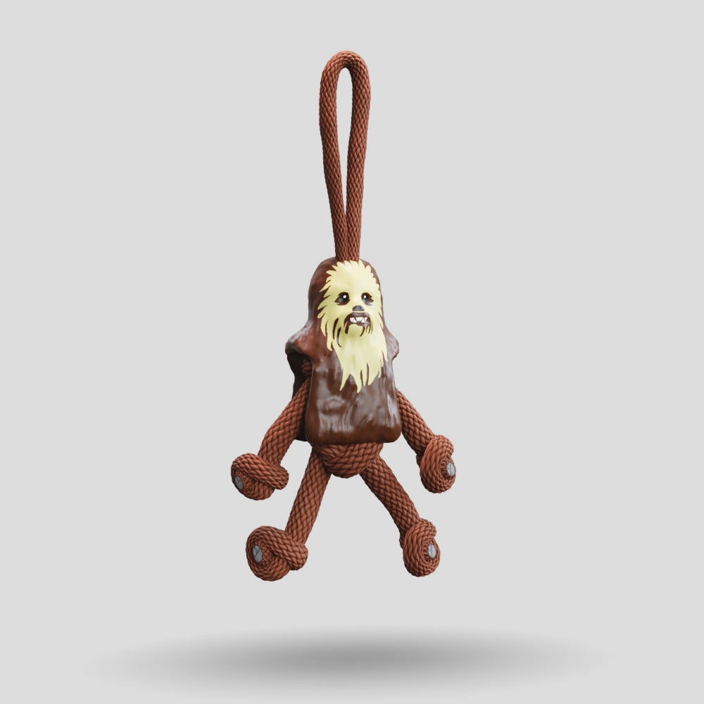 Chewbacca Paracord Buddy Keychain