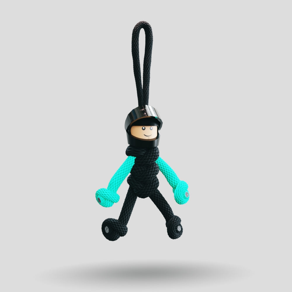 Merc Team F1 Motorsport Paracord Buddy Keychain