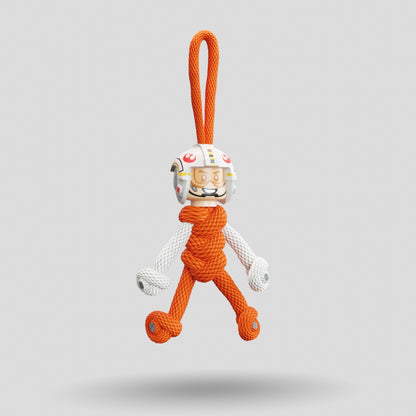 X-Wing Pilot Paracord Buddy Keychain