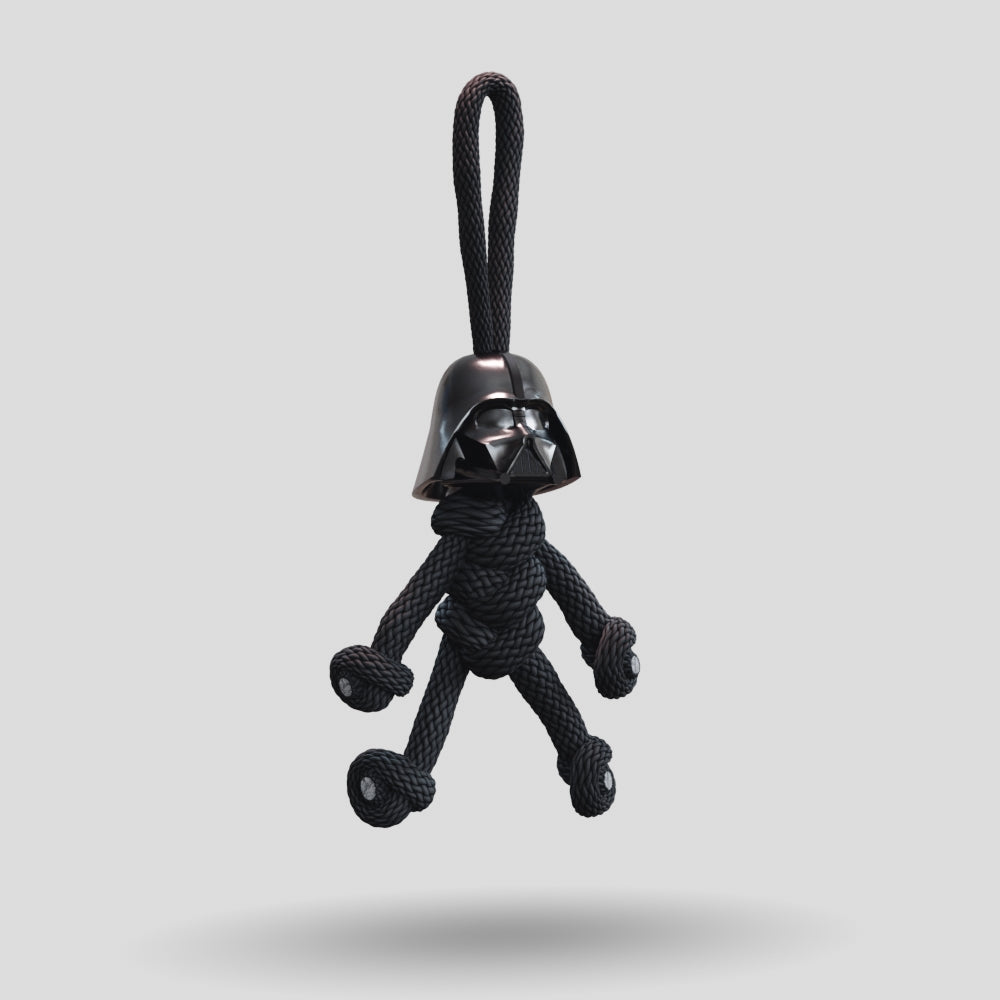 Darth Vader Paracord Buddy Keychain