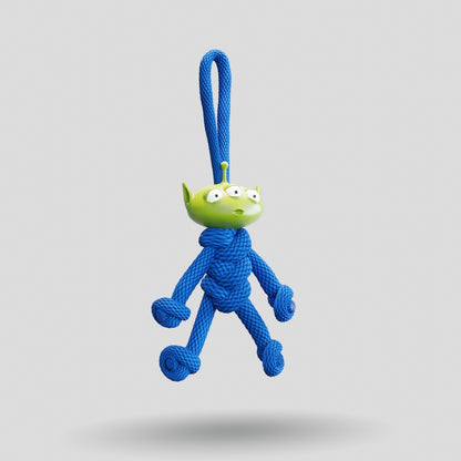 Toy Story Alien Paracord Buddy Keychain