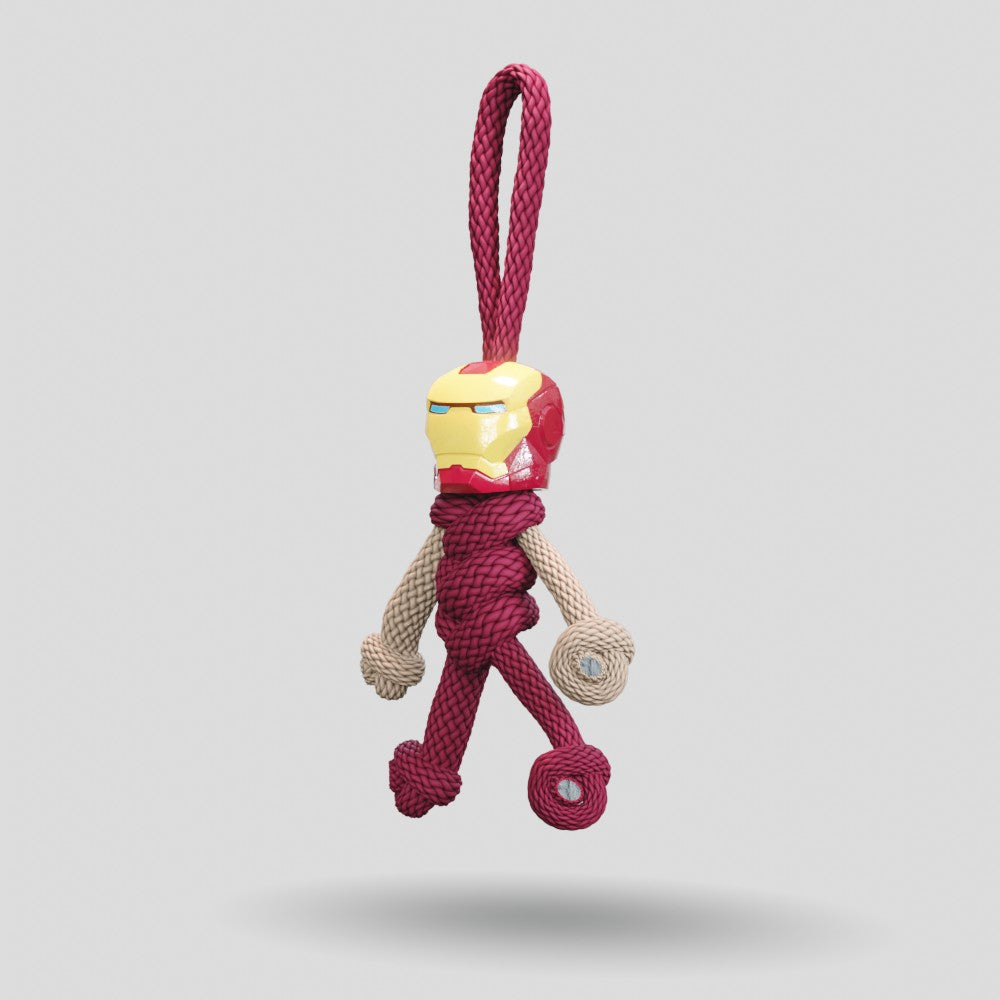 Iron Man Paracord Buddy Keychain