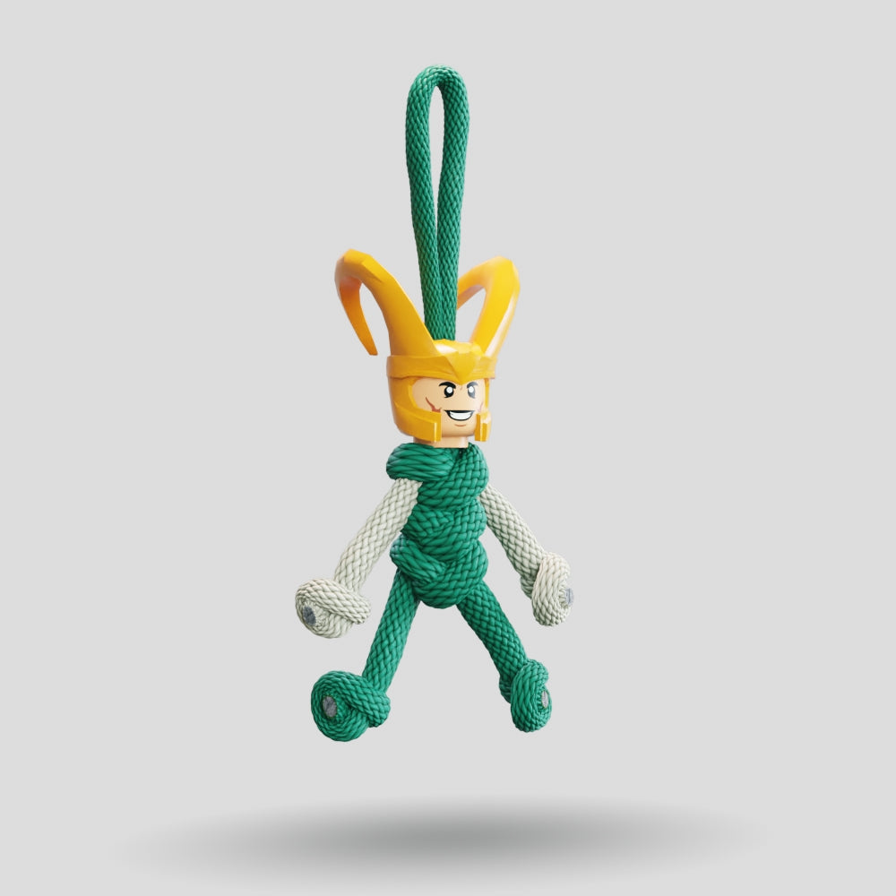 Loki Paracord Buddy Keychain