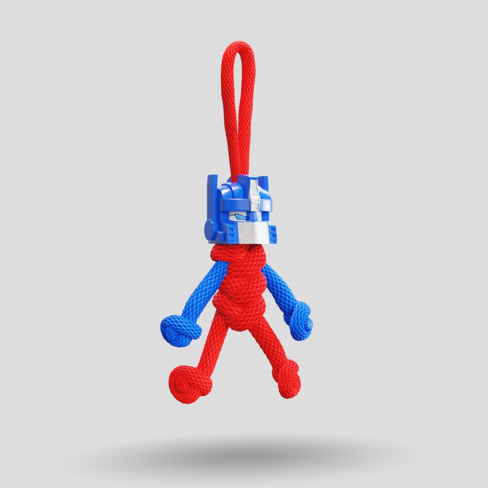 Optimus Prime Paracord Buddy Keychain