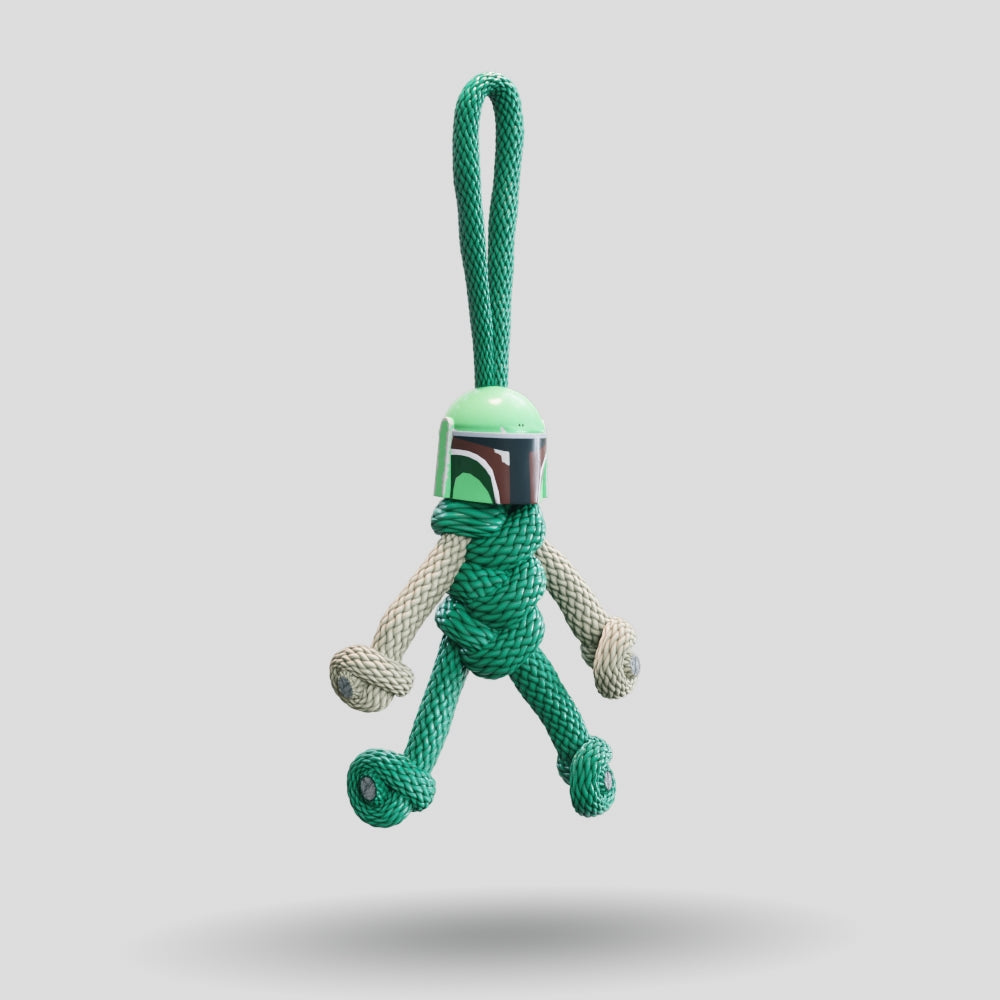 Boba Fett Paracord Buddy Keychain