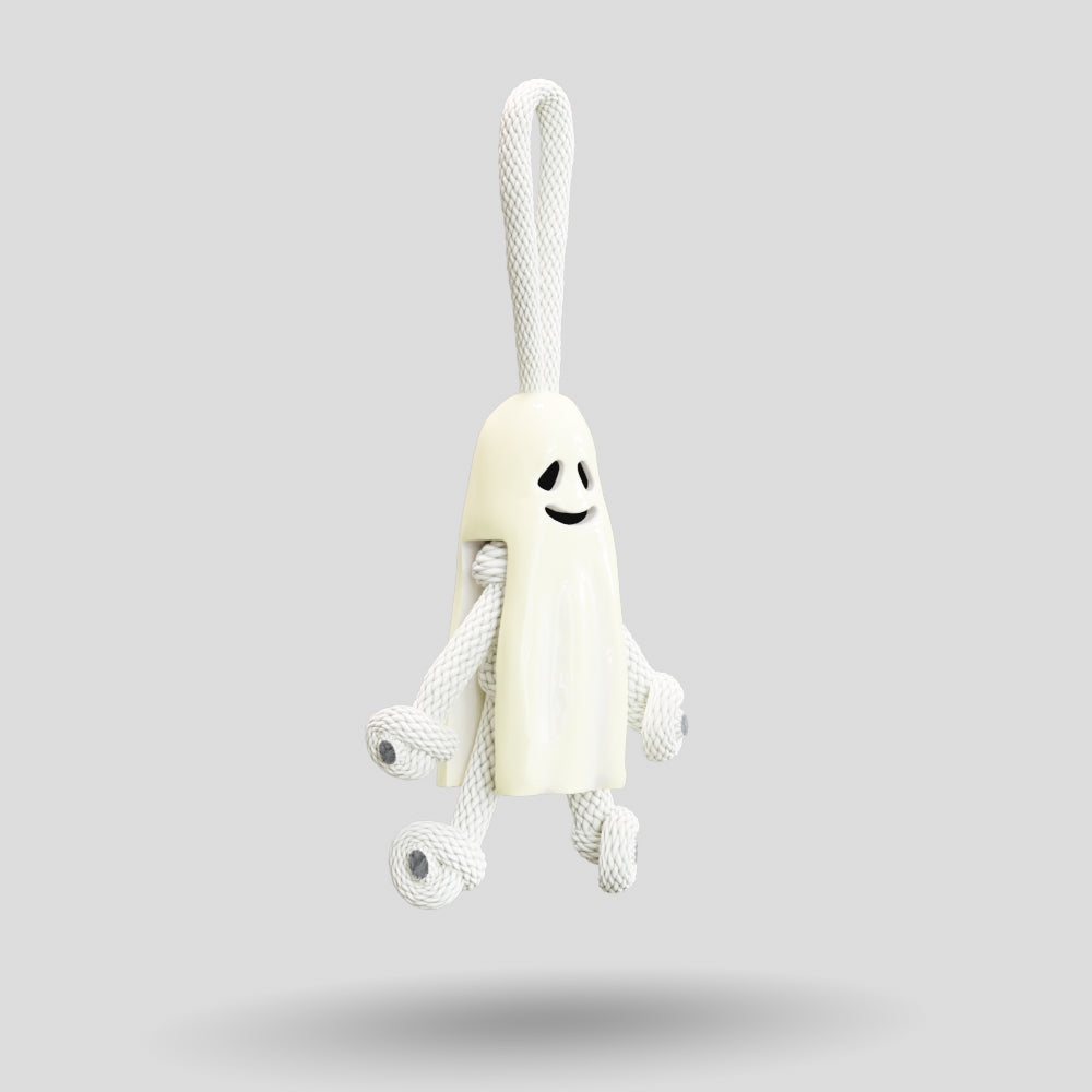 Ghost Paracord Buddy Keychain
